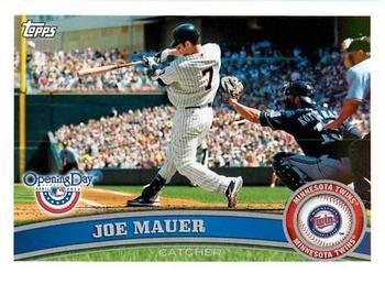 2011 Topps Opening Day #178 Joe Mauer Front