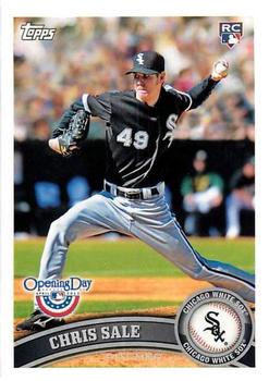 2011 Topps Opening Day #31 Chris Sale Front