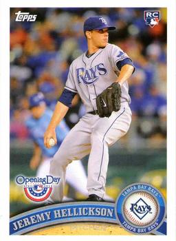 2011 Topps Opening Day #80 Jeremy Hellickson Front