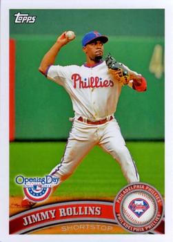 2011 Topps Opening Day #94 Jimmy Rollins Front