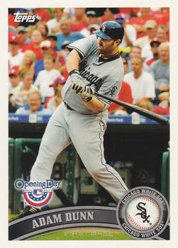 2011 Topps Opening Day #125 Adam Dunn Front
