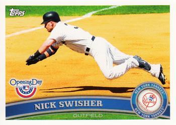 2011 Topps Opening Day #127 Nick Swisher Front