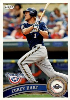 2011 Topps Opening Day #191 Corey Hart Front