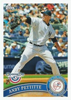 2011 Topps Opening Day #217 Andy Pettitte Front