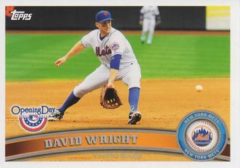 2011 Topps Opening Day #5 David Wright Front
