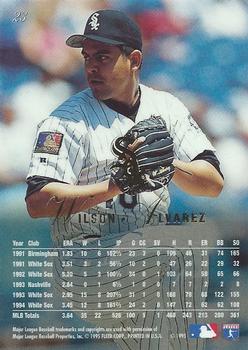 1995 Flair #23 Wilson Alvarez Back