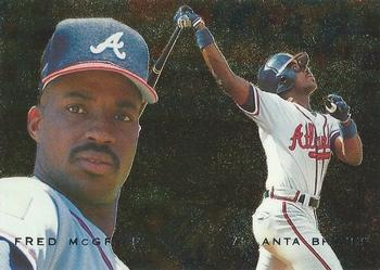 1995 Flair #106 Fred McGriff Front