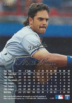 1995 Flair #155 Mike Piazza Back