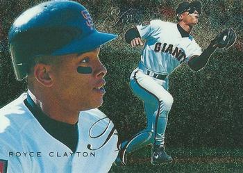 1995 Flair #208 Royce Clayton Front