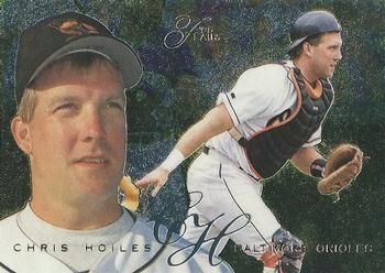 1995 Flair #221 Chris Hoiles Front