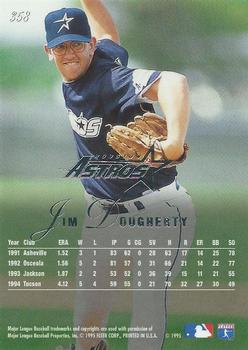 1995 Flair #358 Jim Dougherty Back