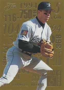 1995 Flair - Hot Numbers #1 Jeff Bagwell Front
