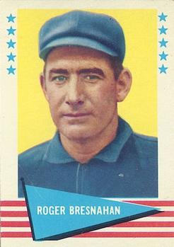 1961 Fleer Baseball Greats (F418-3) #10 Roger Bresnahan Front