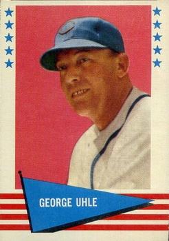 1961 Fleer Baseball Greats (F418-3) #146 George Uhle Front