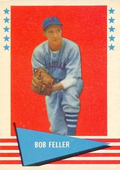 1961 Fleer Baseball Greats (F418-3) #25 Bob Feller Front