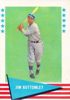 1961 Fleer Baseball Greats (F418-3) #9 Jim Bottomley Front