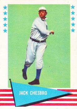 1961 Fleer Baseball Greats (F418-3) #13 Jack Chesbro Front