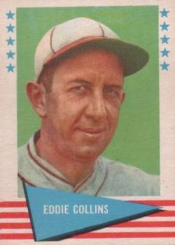 1961 Fleer Baseball Greats (F418-3) #16 Eddie Collins Front