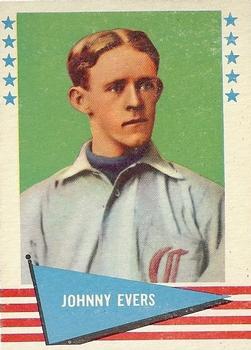 1961 Fleer Baseball Greats (F418-3) #23 Johnny Evers Front