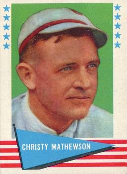 1961 Fleer Baseball Greats (F418-3) #59 Christy Mathewson Front