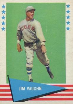 1961 Fleer Baseball Greats (F418-3) #82 Jim Vaughn Front