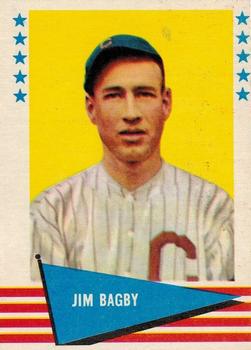 1961 Fleer Baseball Greats (F418-3) #92 Jim Bagby Front