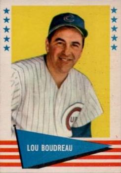 1961 Fleer Baseball Greats (F418-3) #94 Lou Boudreau Front