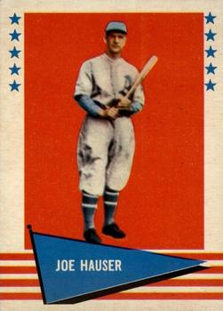 1961 Fleer Baseball Greats (F418-3) #113 Joe Hauser Front