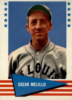 1961 Fleer Baseball Greats (F418-3) #127 Oscar Melillo Front