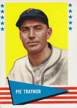 1961 Fleer Baseball Greats (F418-3) #144 Pie Traynor Front