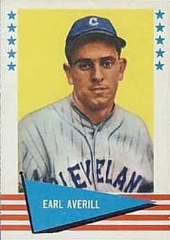 1961 Fleer Baseball Greats (F418-3) #5 Earl Averill Front