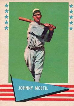 1961 Fleer Baseball Greats (F418-3) #64 Johnny Mostil Front
