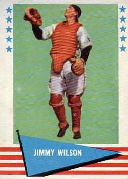 1961 Fleer Baseball Greats (F418-3) #88 Jimmie Wilson Front