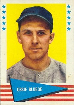 1961 Fleer Baseball Greats (F418-3) #93 Ossie Bluege Front