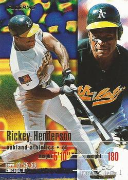 1995 Fleer #246 Rickey Henderson Front
