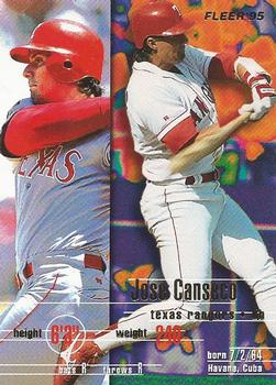 1995 Fleer #281 Jose Canseco Front