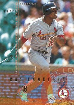 1995 Fleer #501 Ray Lankford Front