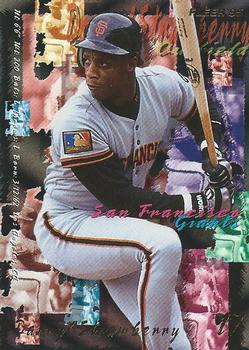 1995 Fleer #589 Darryl Strawberry Front