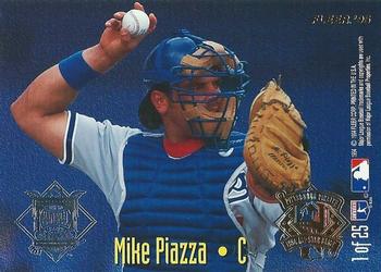 1995 Fleer - All-Stars #1 Ivan Rodriguez / Mike Piazza Back