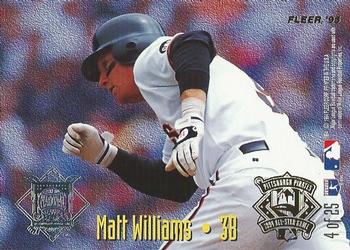 1995 Fleer - All-Stars #4 Wade Boggs / Matt Williams Back