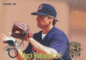 1995 Fleer - All-Stars #10 Chuck Knoblauch / Wil Cordero Front