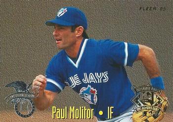 1995 Fleer - All-Stars #13 Paul Molitor / Jeff Bagwell Front