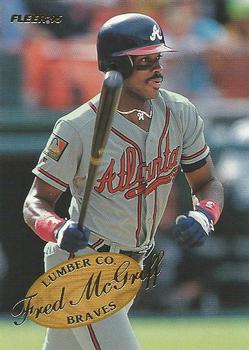 1995 Fleer - Lumber Company #7 Fred McGriff Front