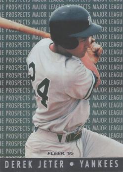 1995 Fleer - Major League Prospects #7 Derek Jeter Front