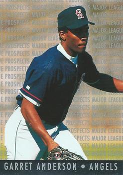 1995 Fleer - Major League Prospects #1 Garret Anderson Front