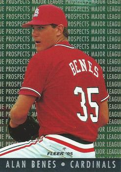 1995 Fleer - Major League Prospects #3 Alan Benes Front