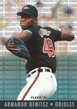 1995 Fleer - Major League Prospects #4 Armando Benitez Front