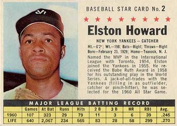 1961 Post Cereal (F278-33) #2 Elston Howard Front