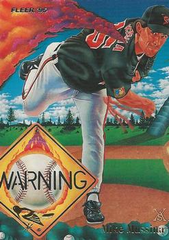 1995 Fleer - Pro-Visions #1 Mike Mussina Front