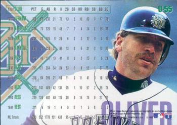 1995 Fleer Update #U-55 Joe Oliver Back